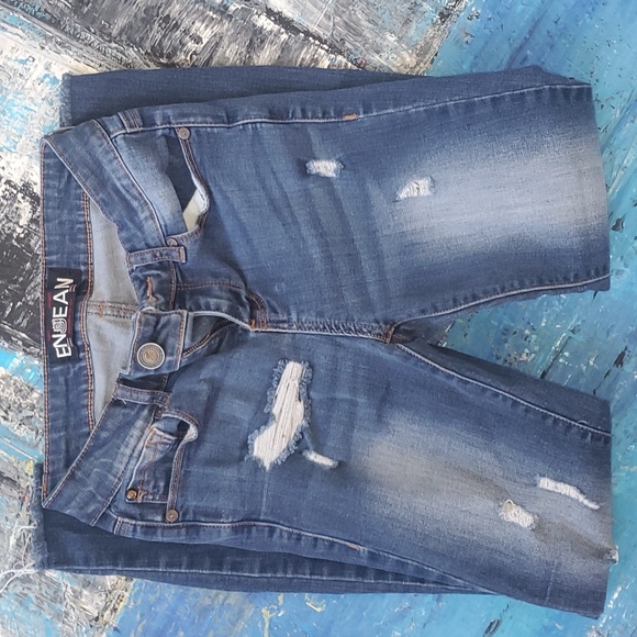 EnJean womens distressed jeans - Picture 1 of 10